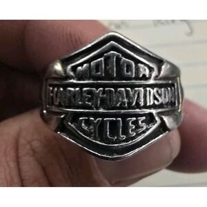 Motorcycle Unique Biker Statement Men's Harley Davidson Ring